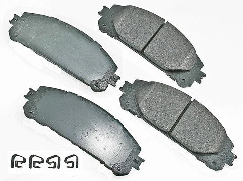 Set of 4 Akebono ProACT Front Disc Brake Pads for (ACT1324)