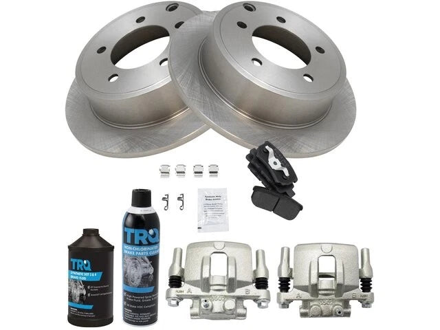 Set of 4 Brake Pads Rotors Calipers for Chrysler Sebring (2007–2010) 85613YFVP