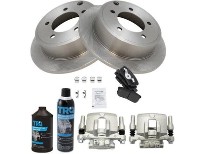 Set of 4 Brake Pads Rotors Calipers for Chrysler Sebring (2007–2010) 85613YFVP