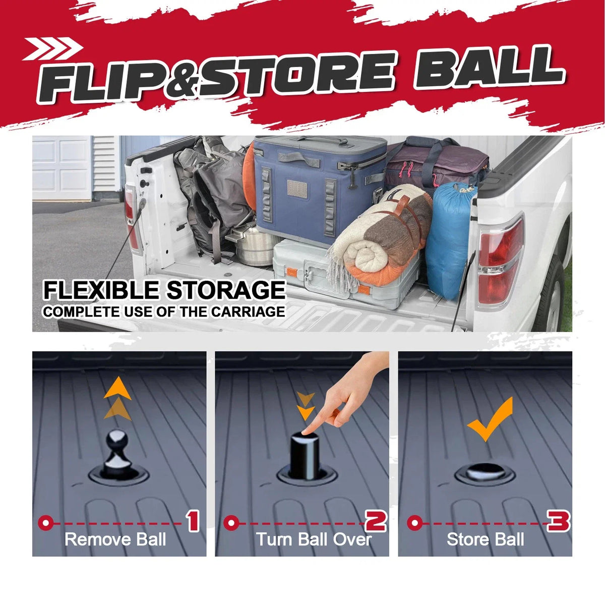 Gooseneck Trailer Hitch Kit for Dodge Ram 1500 2500 3500 (2003–2012)