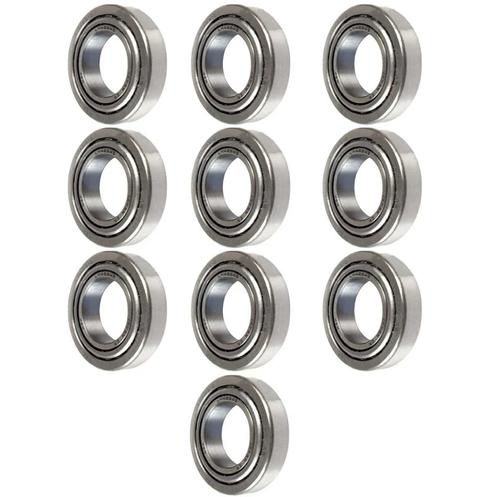 10X Trailer Hub Wheel Bearing Cones LM67048 1-1/4'' for 5000-6000 lb. Axles