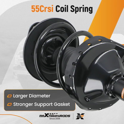Pair Front Struts Coil Spring Assembly for Subaru Impreza (2008–2011)