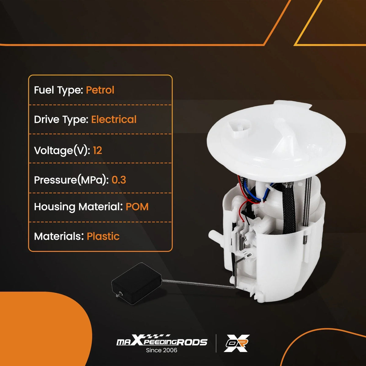 Fuel Pump Module Assembly for Jeep Compass Patriot 2007–2016 2.4L 5183202AD