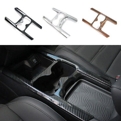 Carbon Fiber Water Cup Holder Cover Trim for Honda CR-V (2017–2019)