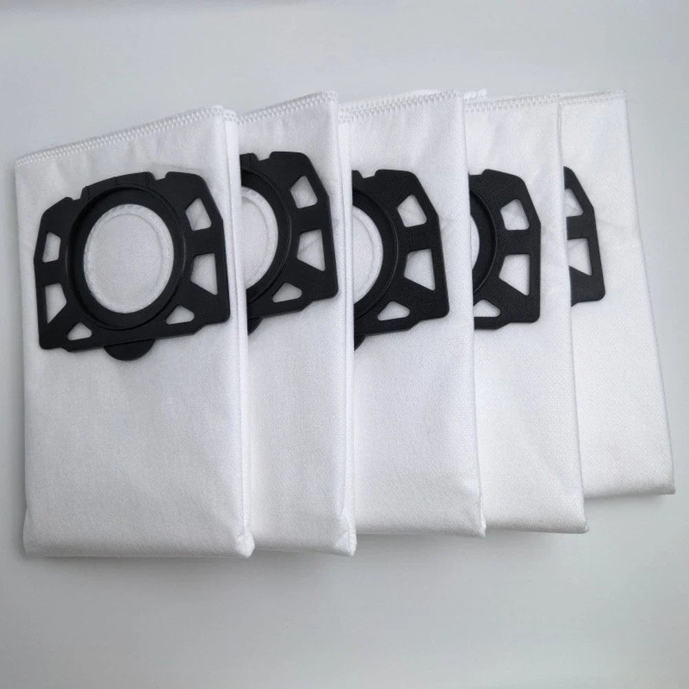 Microfibre Vacuum Bags for Karcher WD4 WD5 WD6 MV4 MV5 MV6 (Compatible)