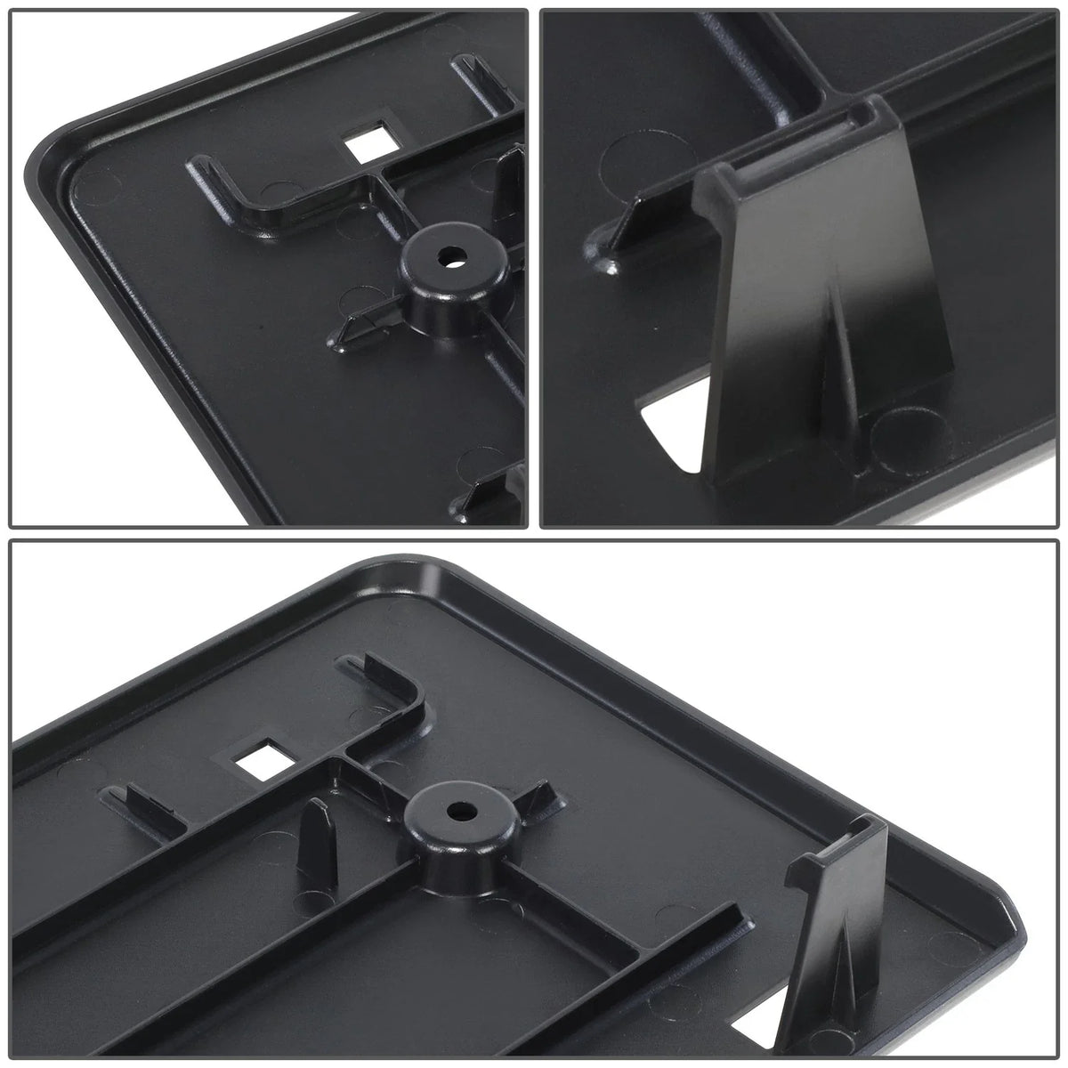 Bumper License Plate Mounting Bracket Holder Kit for Audi Q3 (2019–2021)