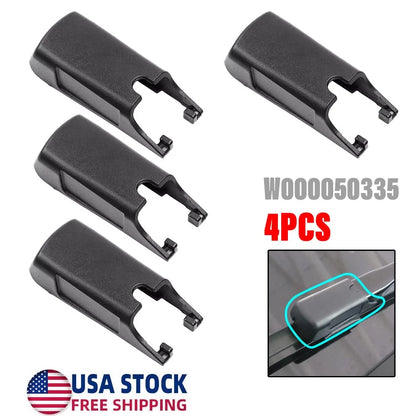 Set of 4 Front Windscreen Wiper Arm Cover Caps for Mercedes