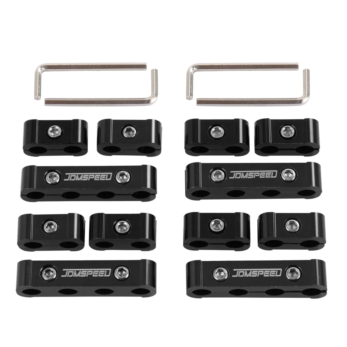 Black Aluminum Wire Separator for 8mm 9mm 10mm Spark Plug Wires