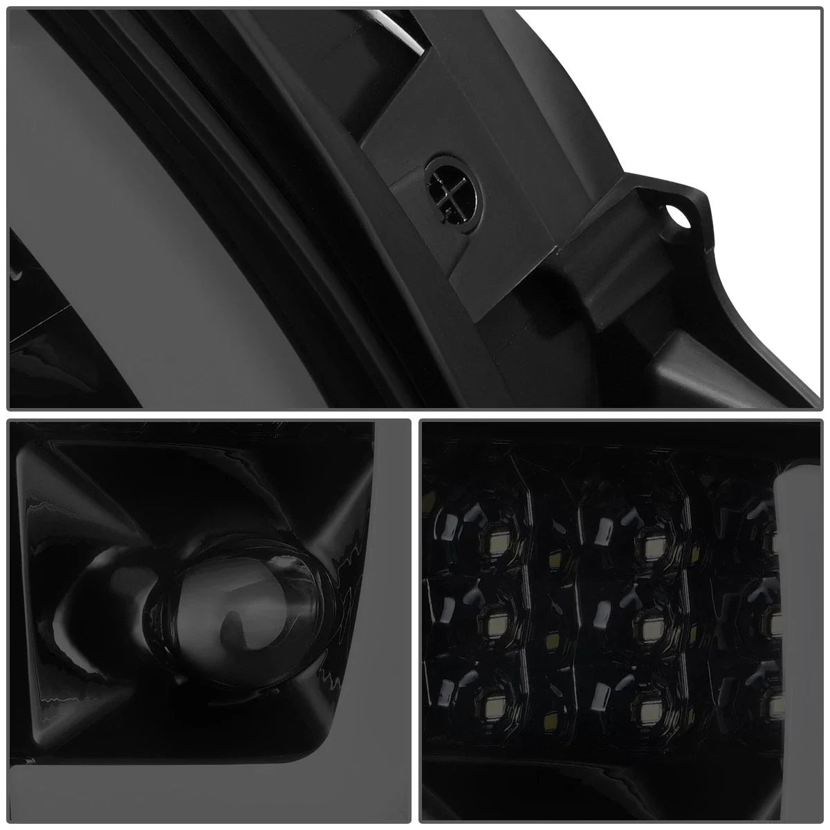 LED Projector Fog Lights for Ram 1500 Classic (2013–2022) - Smoked, w/Switch