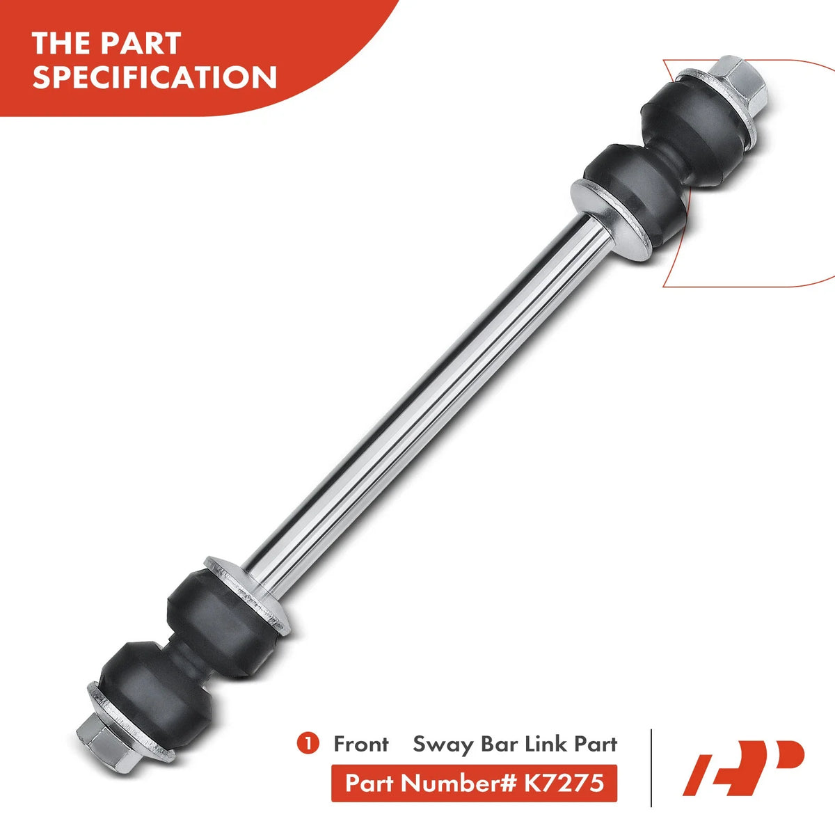 Set of 4 Front Sway Bar Ball Joints for Dodge Ram 1500 2500 3500 (1994–1999)