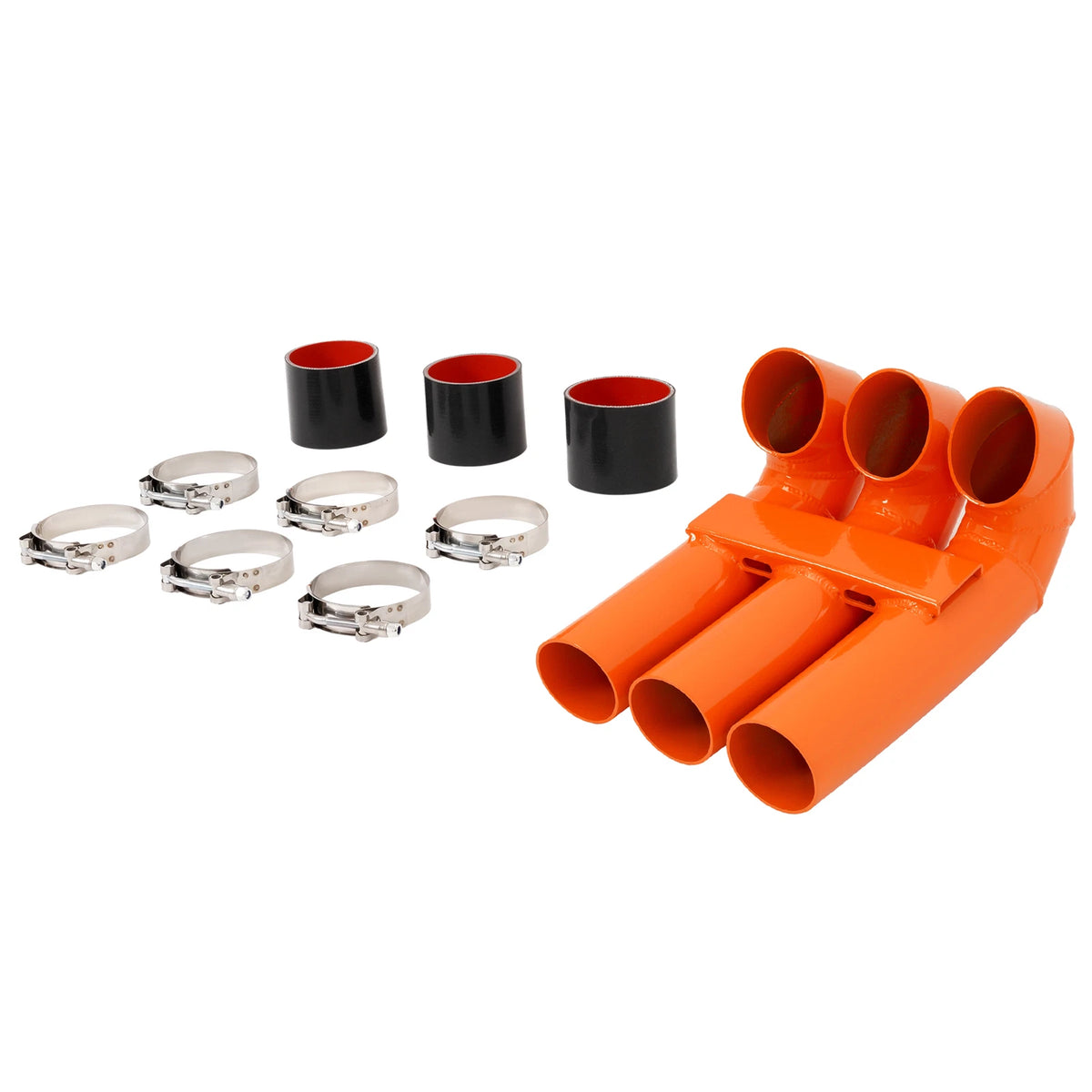 3" Aluminum Orange Snorkel Riser Kit for Polaris Sportsman (2016–2024) AINUO000006465