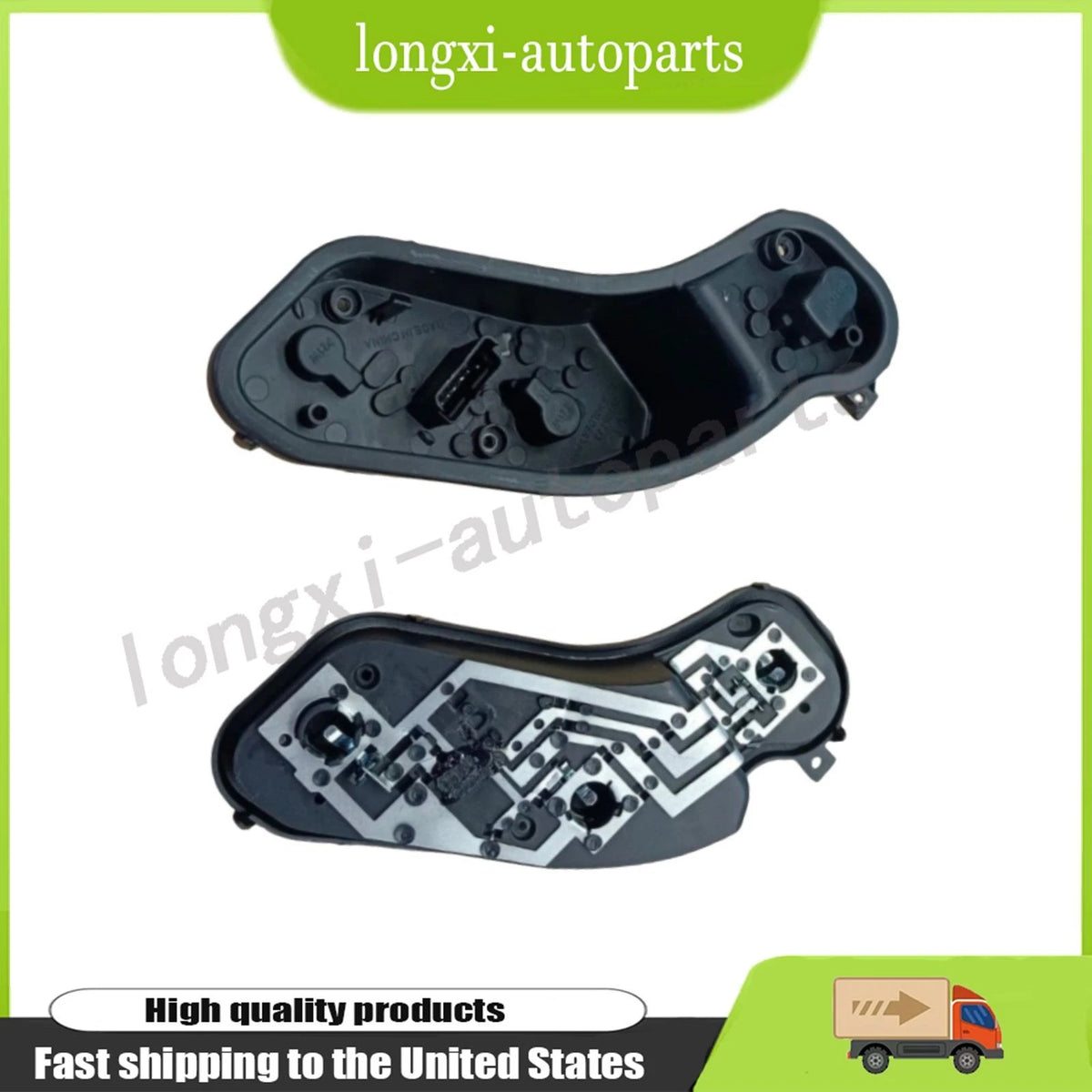 Set of 2 Rear Taillight Socket Assembly for Nissan Versa (2012–2019) 26551-3AW0A, 26556-3AW0A
