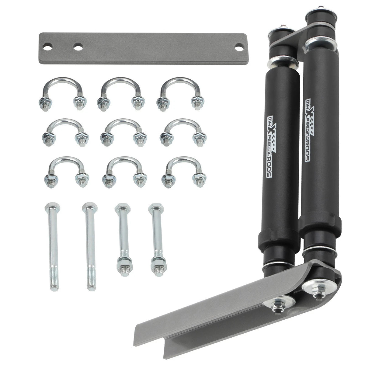 Dual Steering Stabilizer Kit for Ford F-150 F-250 Bronco (1980–1996) S5IFP9