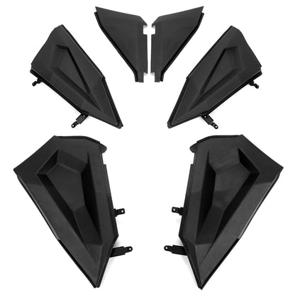 Black Lower Door Inserts for Polaris RZR XP 4 1000/XP 4 Turbo (2014–2023)