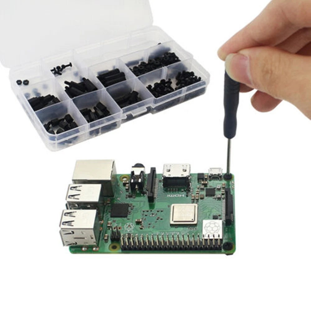 Nylon Screw Nuts Kit for Raspberry Pi 4 Model B/Pi 4/Pi 3B+/Pi 3B