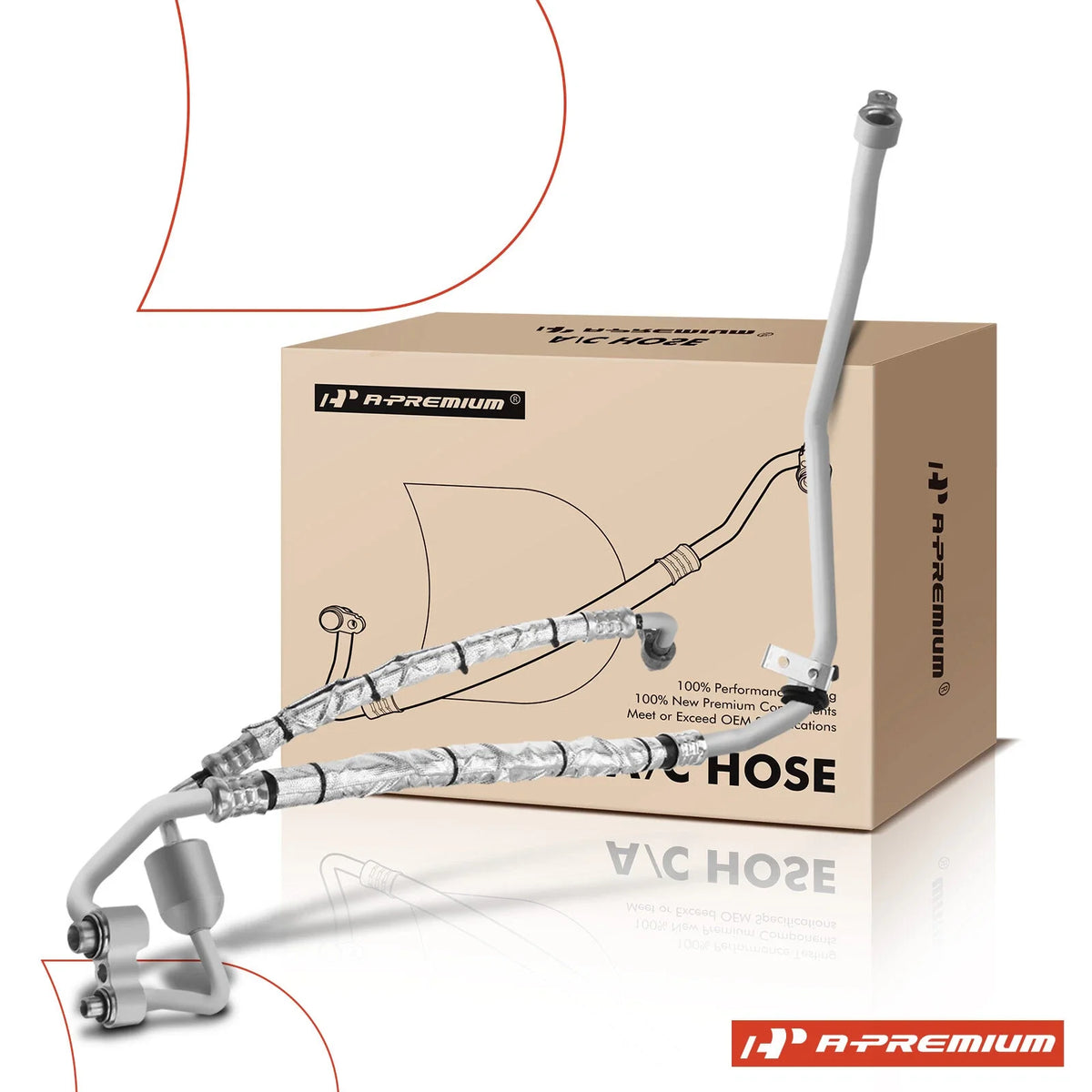 A/C Suction & Discharge Assembly for Ford Fusion Lincoln MKZ (2010–2012)