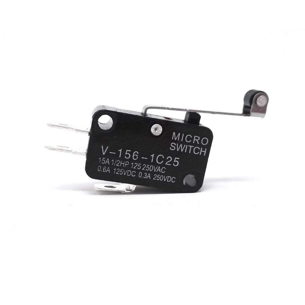 20-100X Micro Limit Switch V-156-1C25 with Roller Lever 15A 125/250VAC