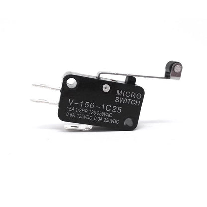 20-100X Micro Limit Switch V-156-1C25 with Roller Lever 15A 125/250VAC