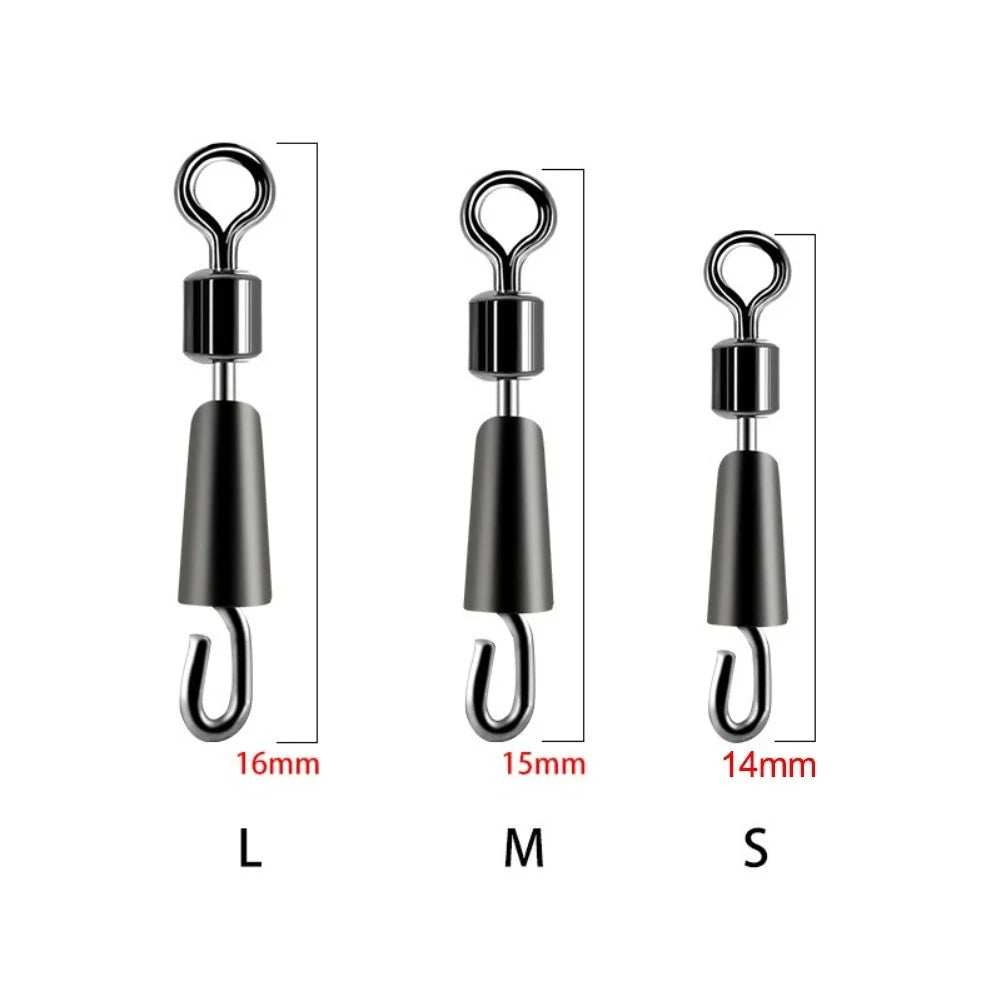 20X Quick Change Fishing Connectors for Carp (14-16 mm) Tackle Set
