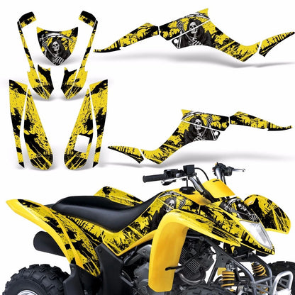 ATV Graphic Decals Stickers for Suzuki LTZ250 (All Years) Reaper Y