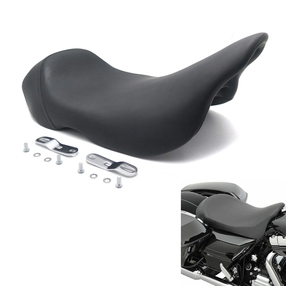 Solo Seat for Harley Touring Electra Street Glide Bagger (2008–2020)