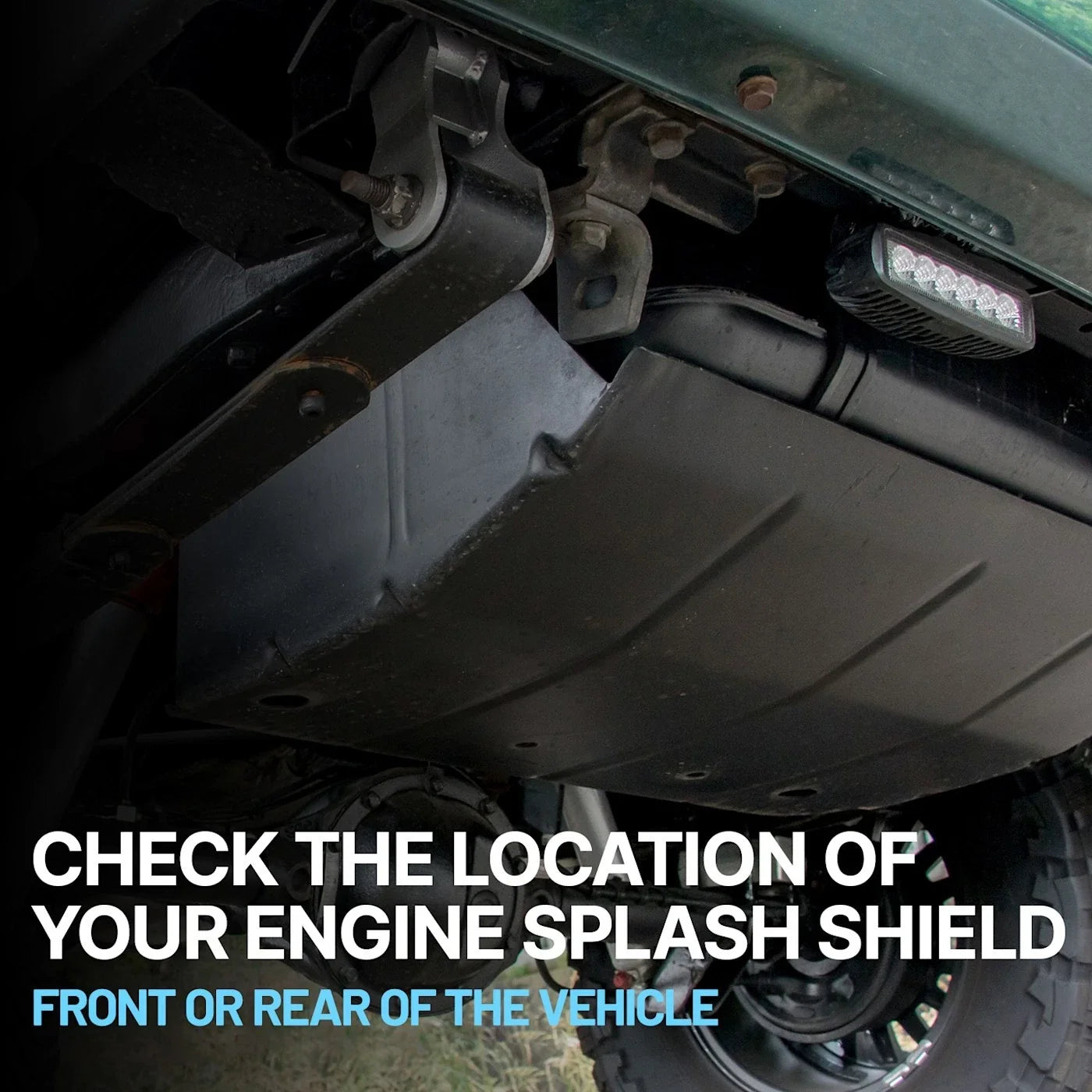 Engine Splash Shield for Dodge Charger (2015–2019) Front Lower RWD