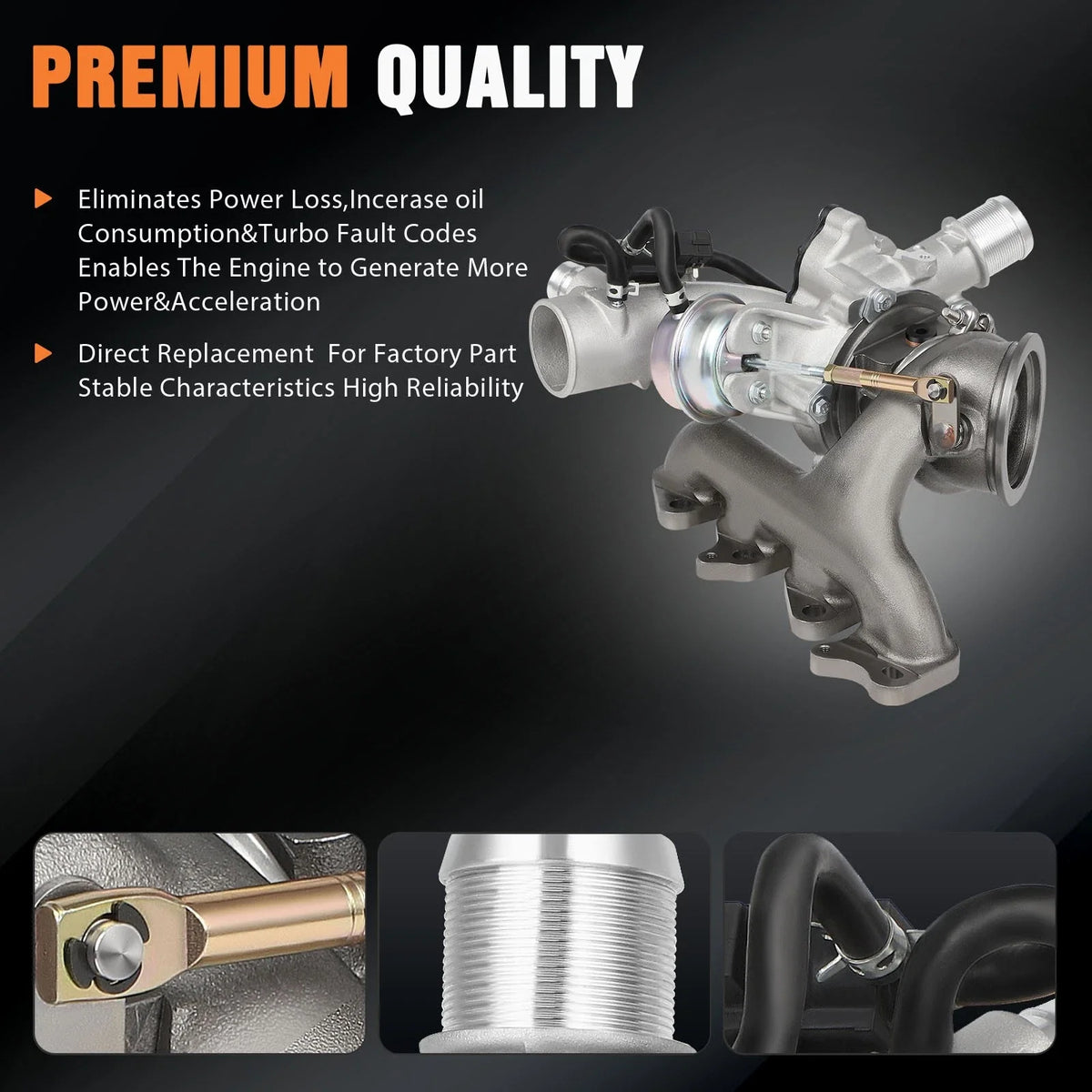 Turbocharger for Chevrolet Trax 1.4L (2013–2021) 55565353