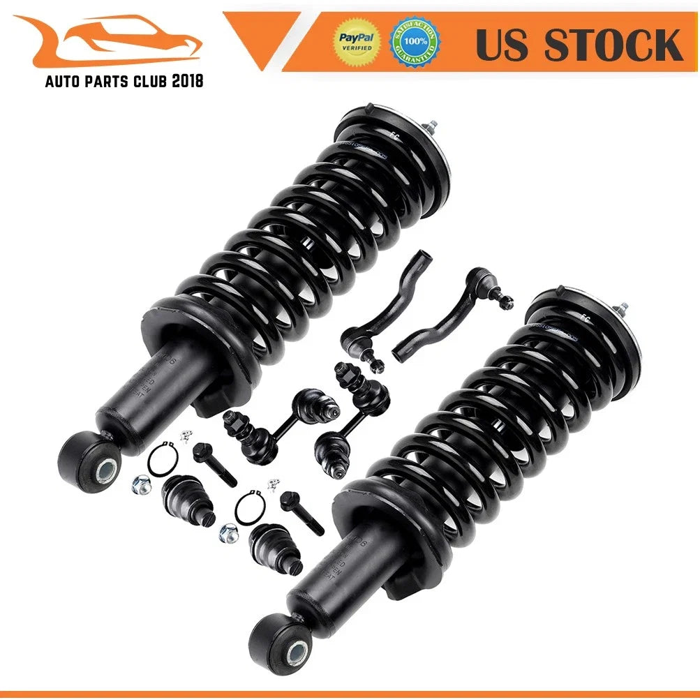 Front Strut Assemblies Suspension Kit for Nissan Pathfinder Xterra (2005–2012)
