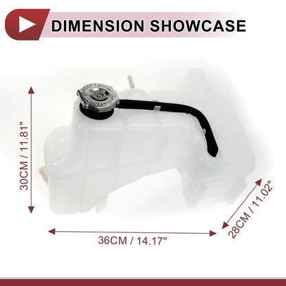 Coolant Expansion Overflow Tank with Cap No. 4596466AG for Dodge Charger 