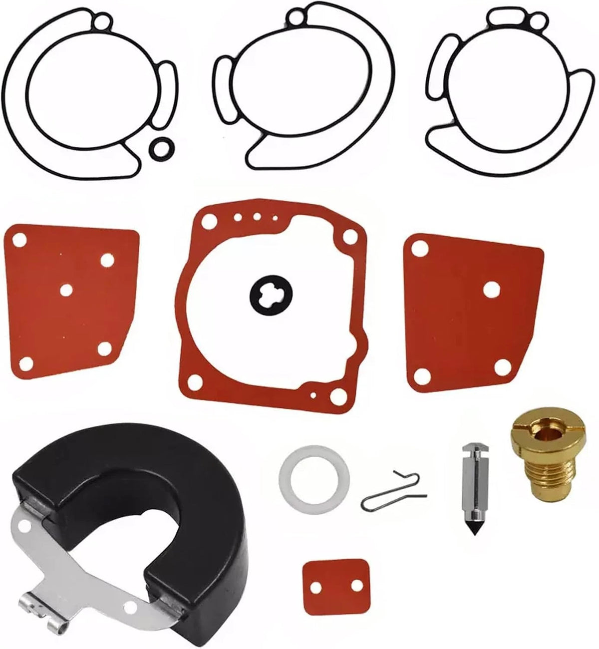 Carb Kits for Johnson Evinrude V4 V6 (90-175 HP) 0438996 0435442