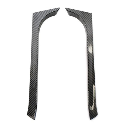 Carbon Rear Window Side Spoiler Canard Splitter Trim for VW Golf 6 (2009–2013)