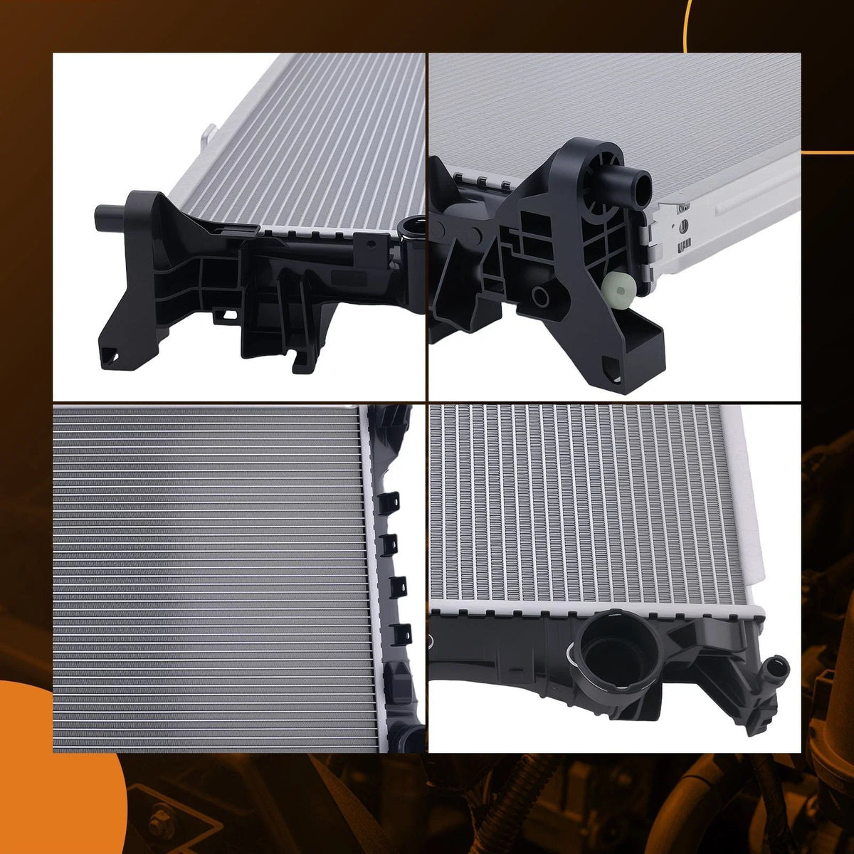 Aluminum Radiator for Mercedes-Benz SLK55 C63 AMG (2005–2016)