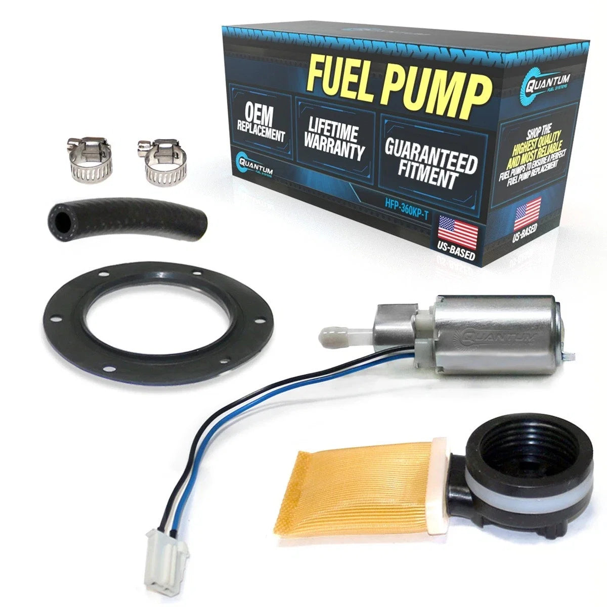 Fuel Pump + Tank Seal for Kawasaki Brute Force 650 KFX700 (2004–2009) 49040-1080