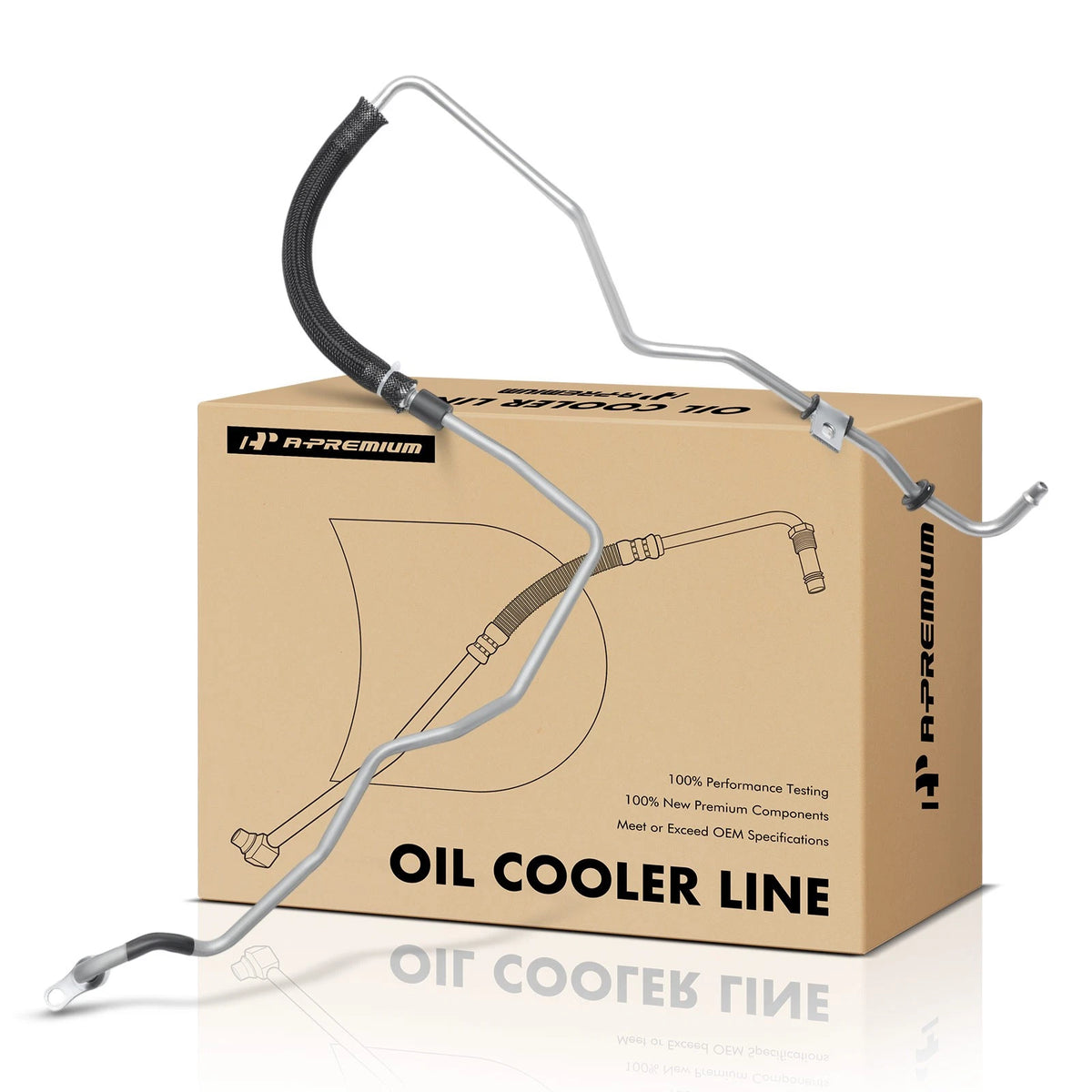 Outlet From Radiator Trans Oil Cooler Line for Chevy Traverse (84990703, 5802109)