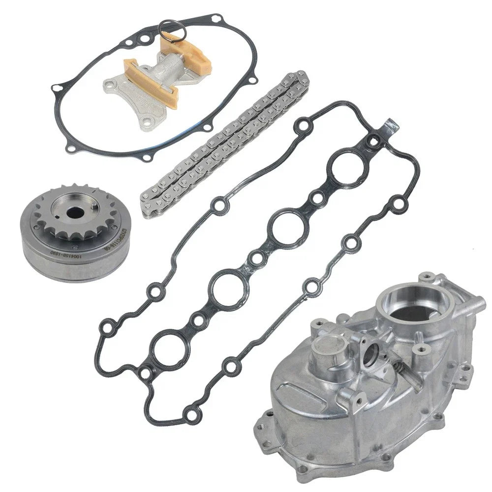 Timing Chain Set & Housing for VW Golf Jetta Audi A4 2.0T (2004–2008) 06F103107G