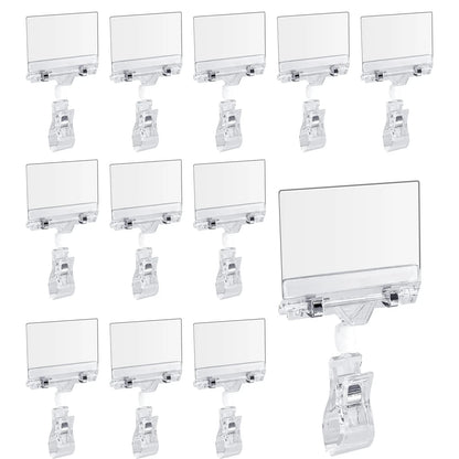 12X Rotating Clip Swivel Sign Holder for Various Applications