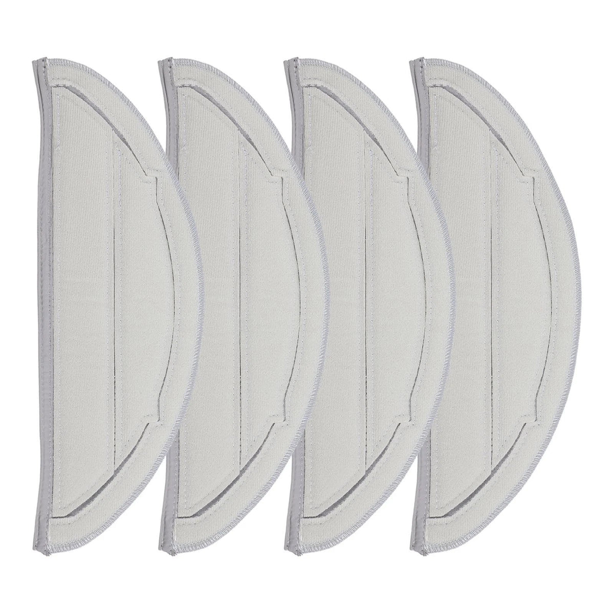 Microfiber Mop Cloth Replacement for Roborock Q10 S5 (4 or 10 Pack)