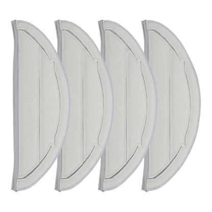 Microfiber Mop Cloth Replacement for Roborock Q10 S5 (4 or 10 Pack)