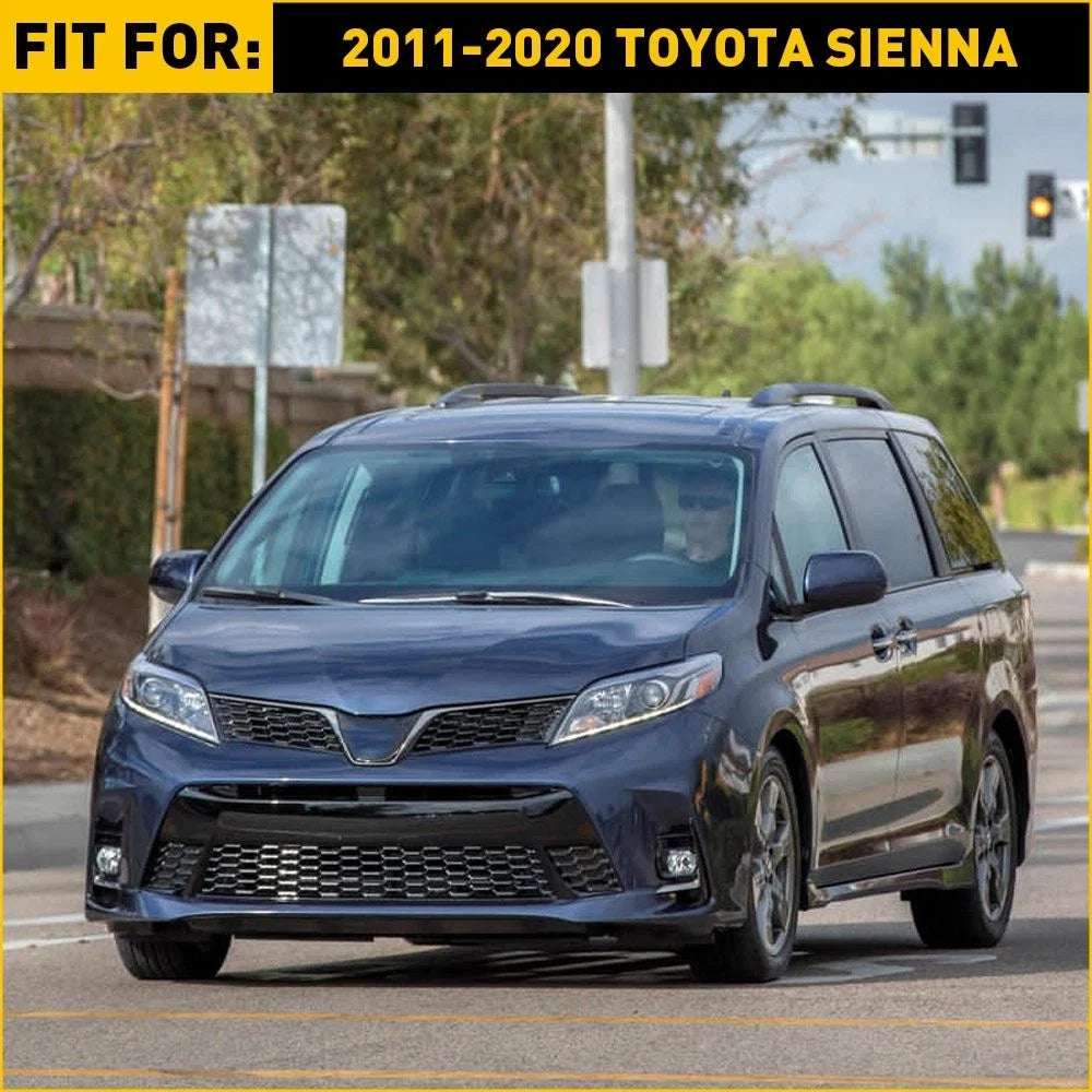 Set of 2 Bumper Retainer Brackets for Toyota Sienna (2011–2020) ABS