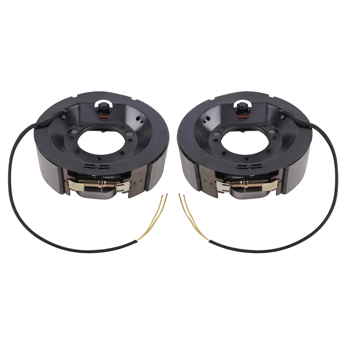 Set of 2 Electric Trailer Backing Plates for Trailer Axle (23-451)