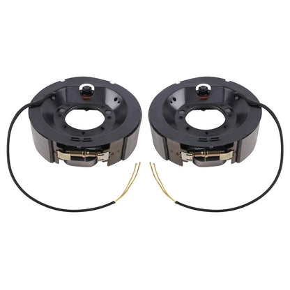 Set of 2 Electric Trailer Backing Plates for Trailer Axle (23-451)