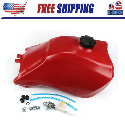 Plastic Gas Fuel Tank for Honda TRX300 TRX 300 (1993–2000) Red