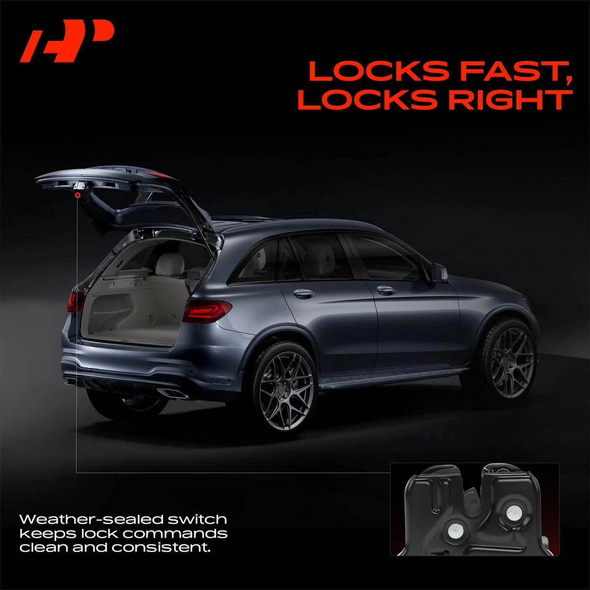 Rear Tailgate Lock Actuator for BMW I01 i3 (2014–2020) 51247248075