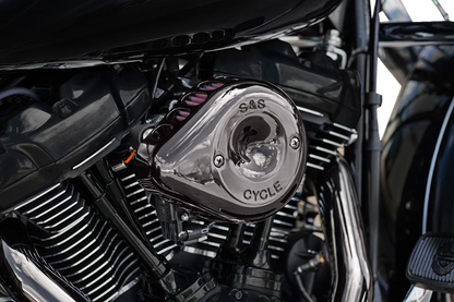 S&S Stealth Mini Teardrop Air Cleaner Kit for Harley Touring (2017–2023)