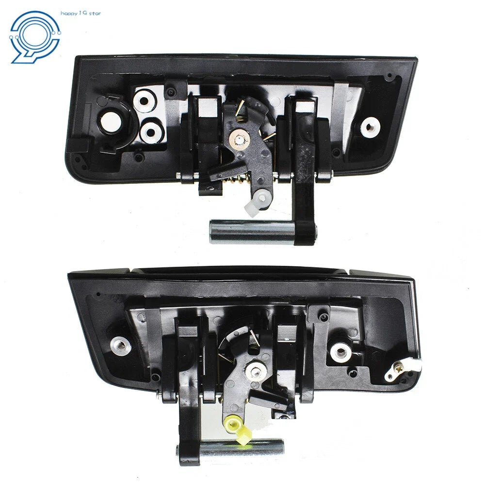 Pair of Black Plastic Door Handles for Nissan 350Z (2003–2009)