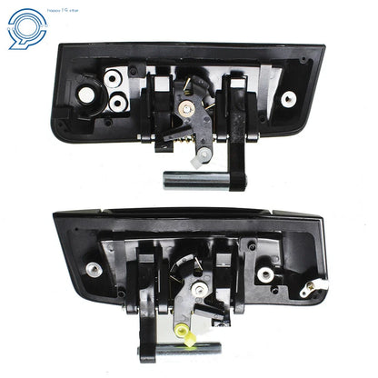 Pair of Black Plastic Door Handles for Nissan 350Z (2003–2009)