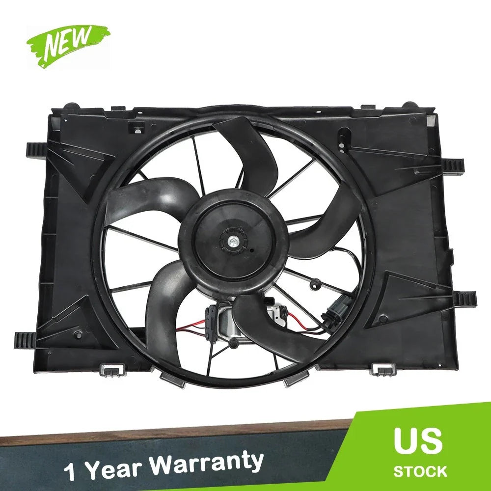 Radiator Cooling Fan Assembly for Ford Fusion Lincoln MKZ Mercury Milan (2006–2012)