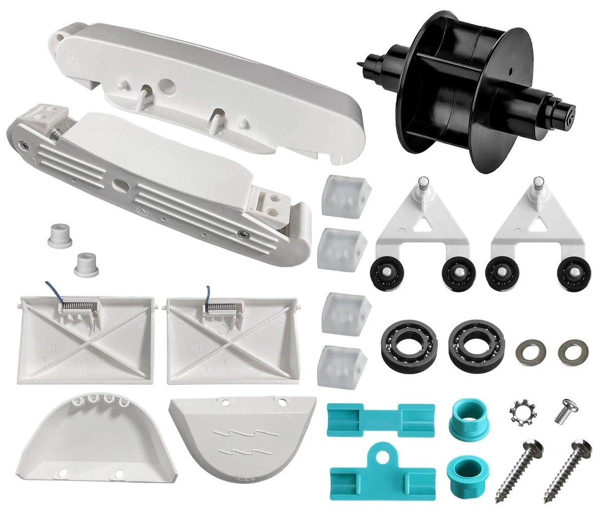Set of 4 Pool Cleaner Pod Swing Kit AXV417WHP & A-Frame/Turbine AXV621DAT