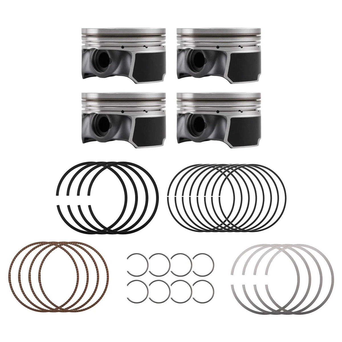 Piston & Ring Set for Audi VW Skoda Seat 2.0 TFSI TSI (2011–2017) 06H107065CM