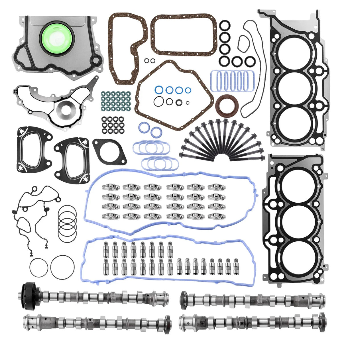 Camshaft Rocker Lifter Head Gasket Kit for Chrysler Jeep Dodge 3.6L (2011–2023)